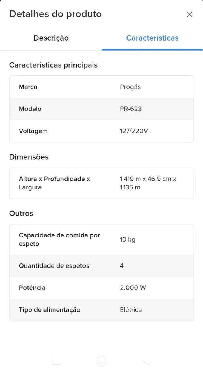 Assadeira de frango  - Foto 4