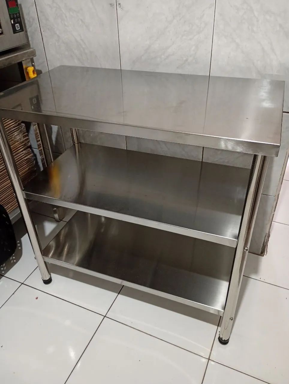 Mesa Bancada de Inox  - Foto 2