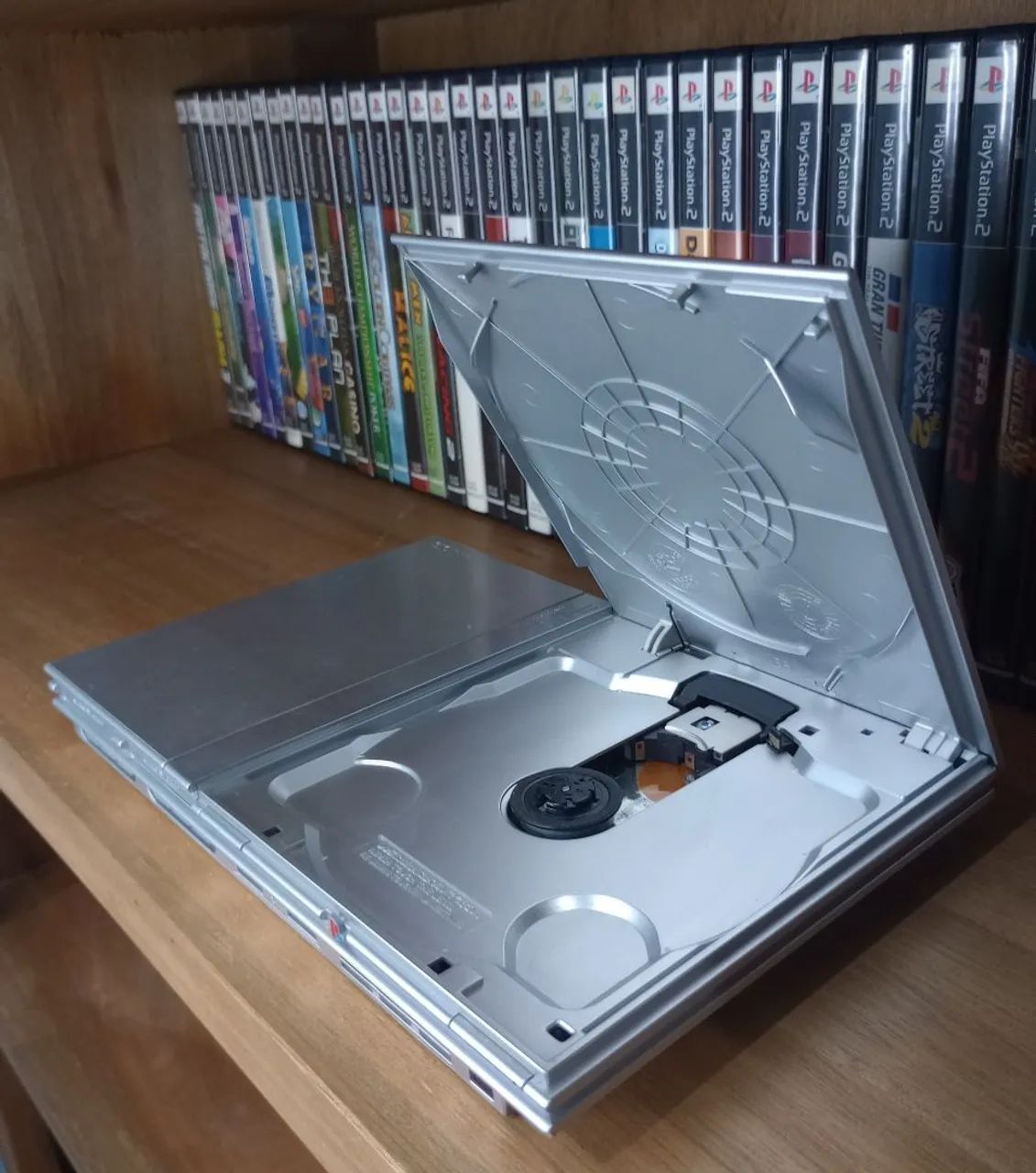 Playstation 2 Slim Prata - Foto 4