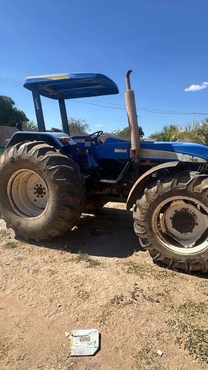 Trator new Holland 7630 Ano 2016 - Foto 3