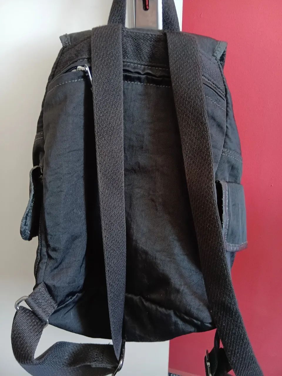 Mochila kipling original preta  - Foto 3