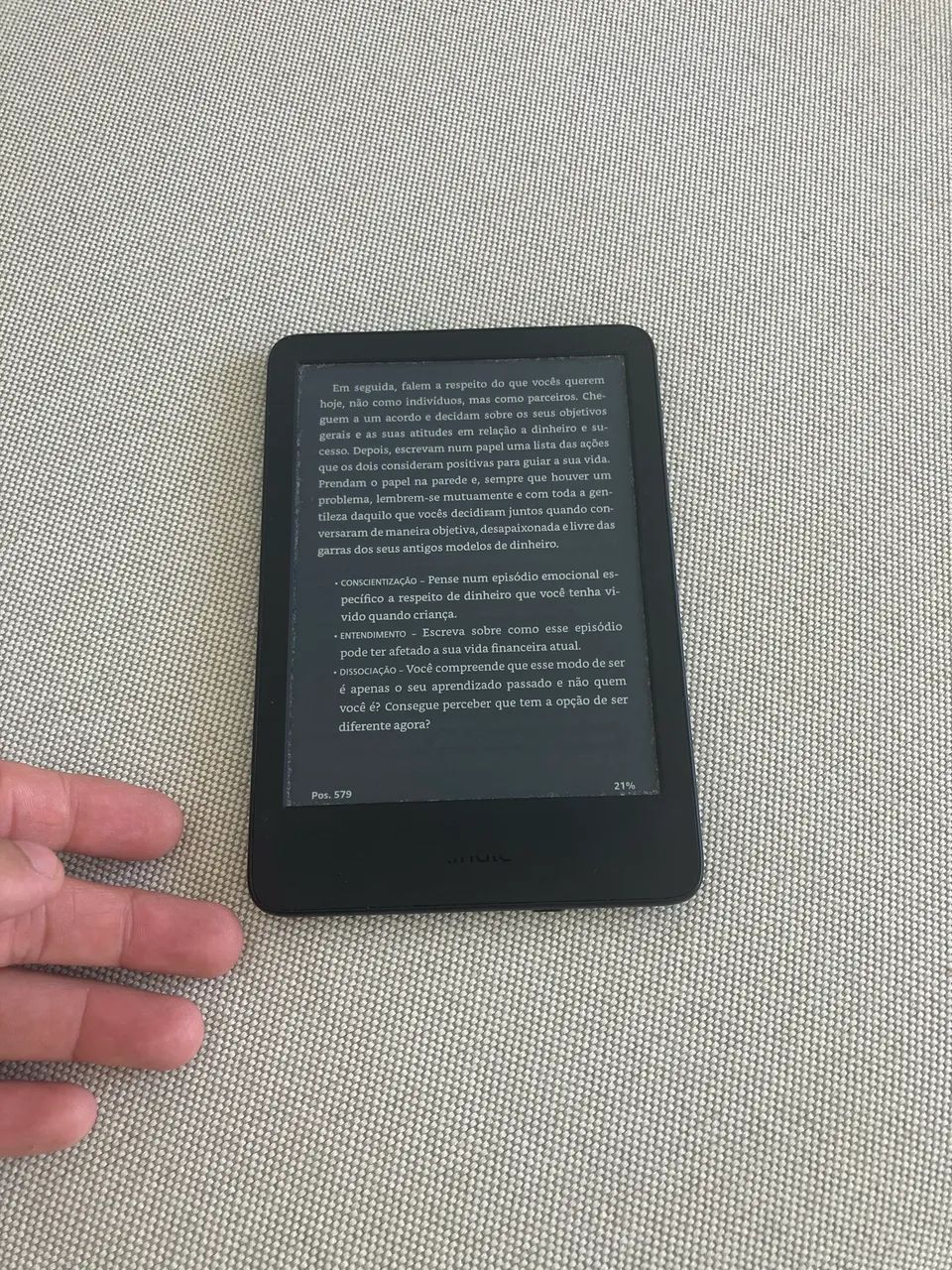 Kindle pouco usado (com toques ghost) - Foto 2