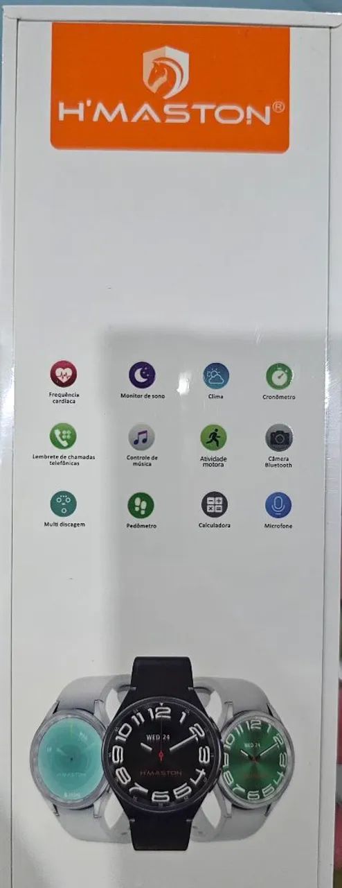 ? NOVIDADE: Smartwatch H'Maston Watch 5! - Foto 4