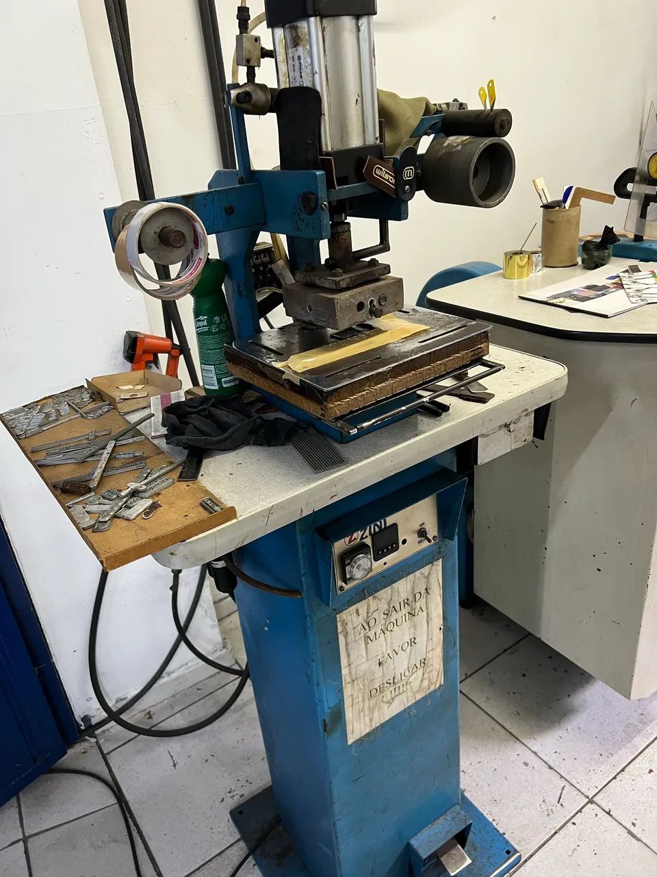 Máquina de gravar, pneumática  - Foto 2