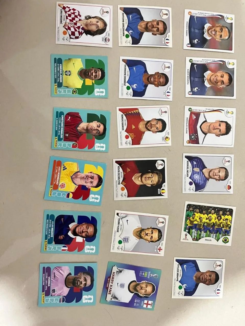 Figurinhas Craques Da Copa Do Mundo Panini - Foto 2