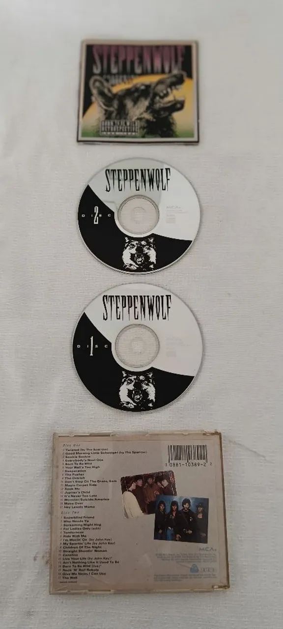 CD STEPPENWOLF -Born To Bem wild(1991) - Foto 5