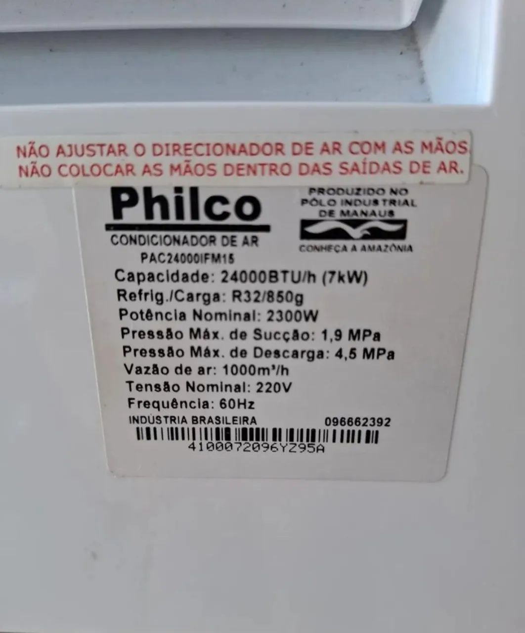Ar condicionado 24 mil Btus - Foto 3