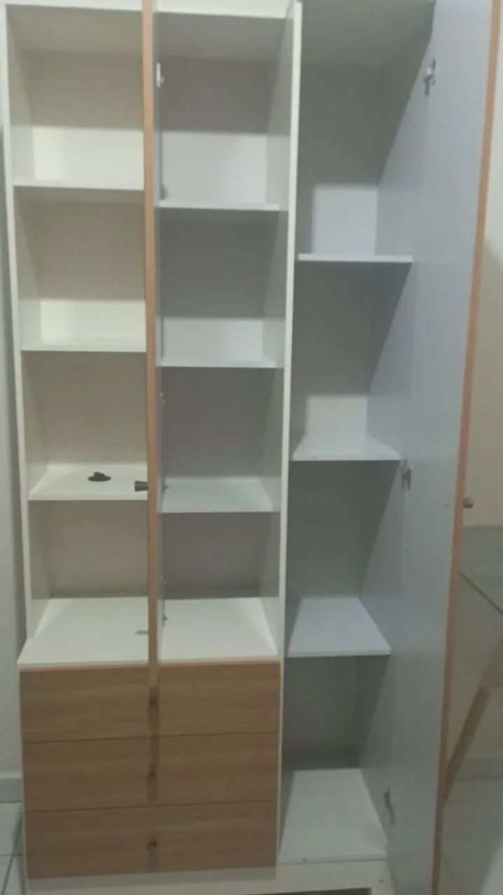 Vendo guarda roupa solteiro novo  - Foto 2
