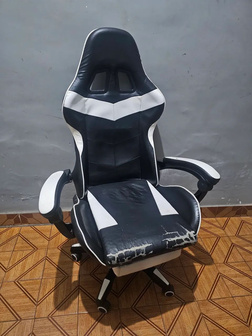 Gaming Chair, Mouse, and Mouse Pad
