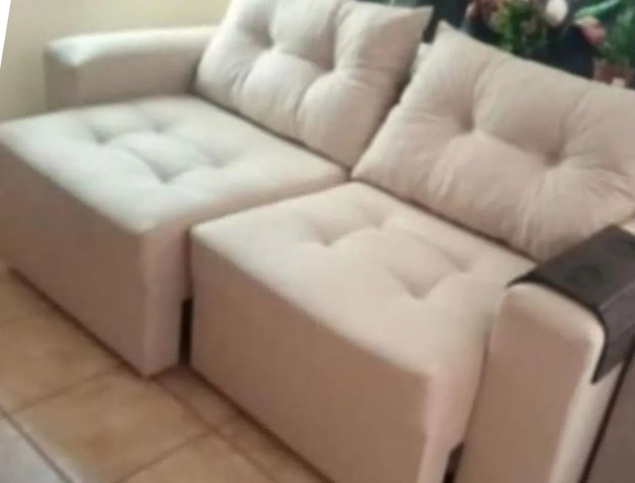 Sofá retrátil 1.80m de fábrica em OFERTA (PASSE O CEP) - Foto 2