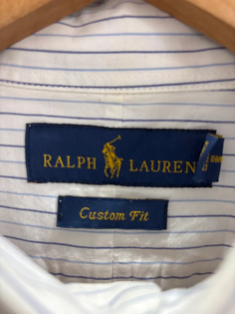 Camisa Ralph Lauren Polo Original Social Branca Manga Longa FRETE GRÁTIS - Foto 3