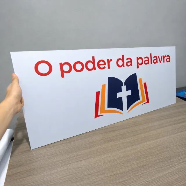Placa de MDF Personalizada com seu Logotipo  - Foto 3