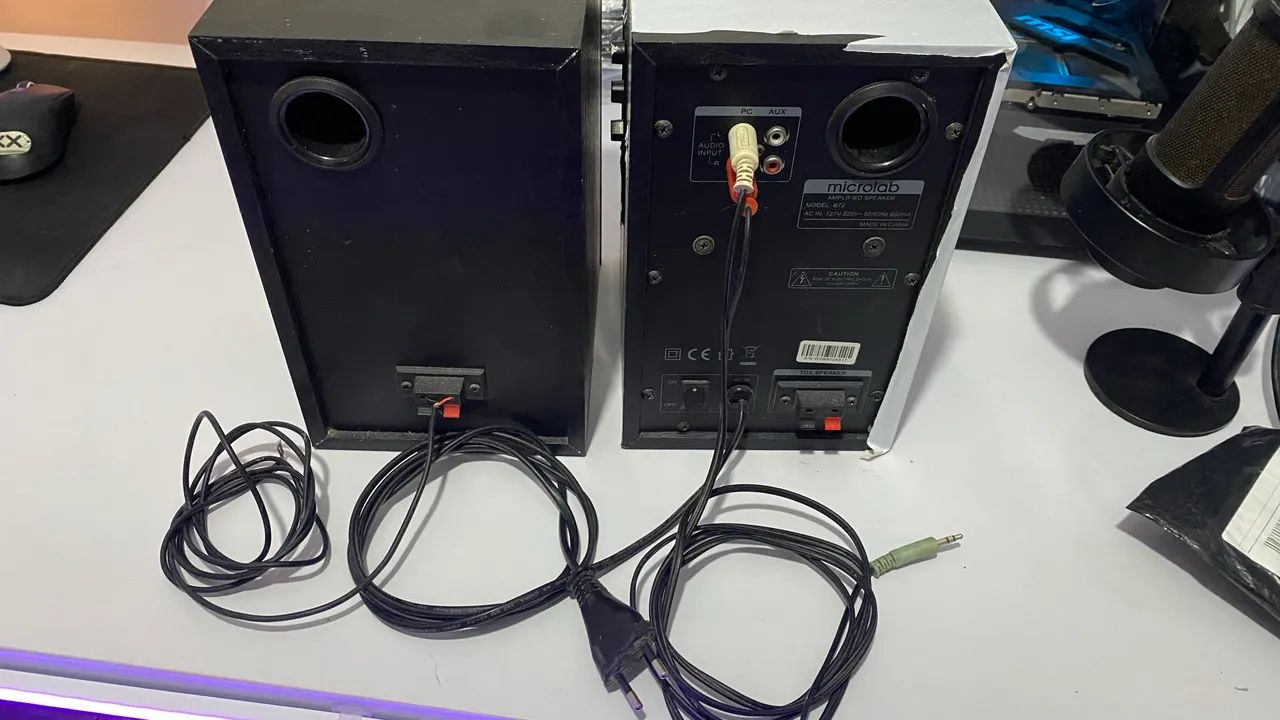 CAIXA DE SOM 2.0 MICROLAB B72 - 24W RMS - Foto 2