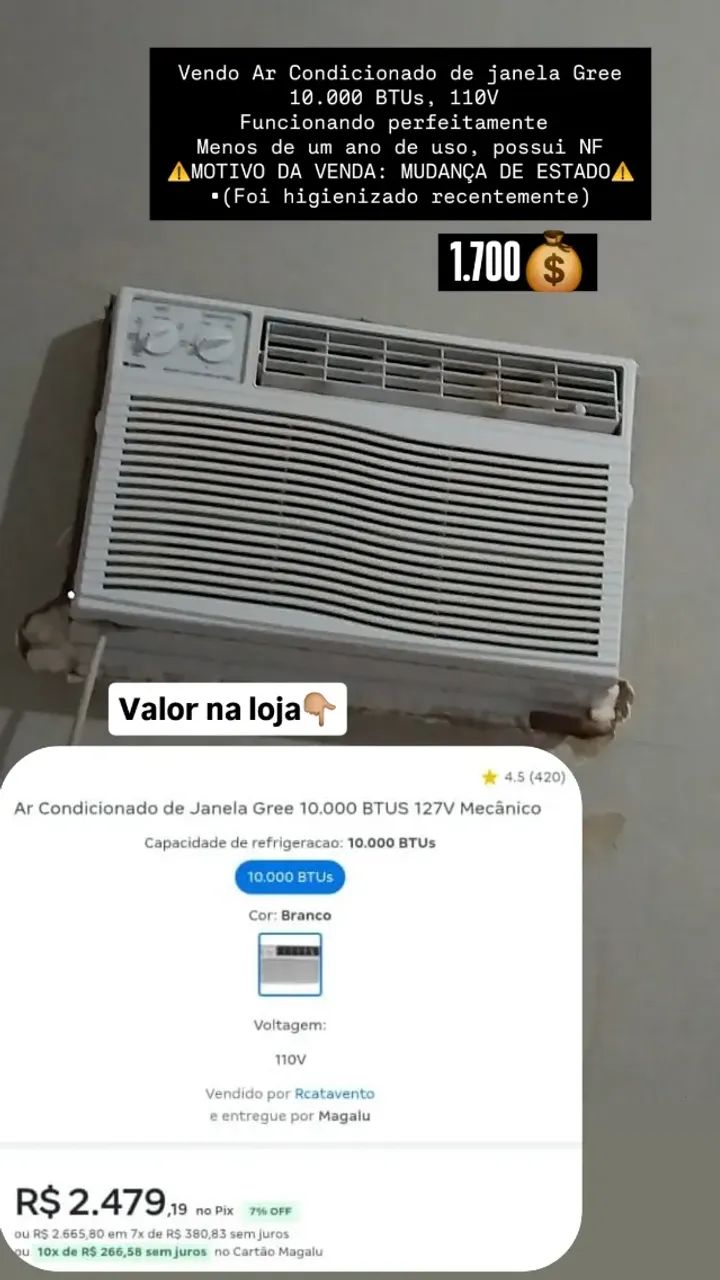 Ar condicionado de janela  - Foto 2