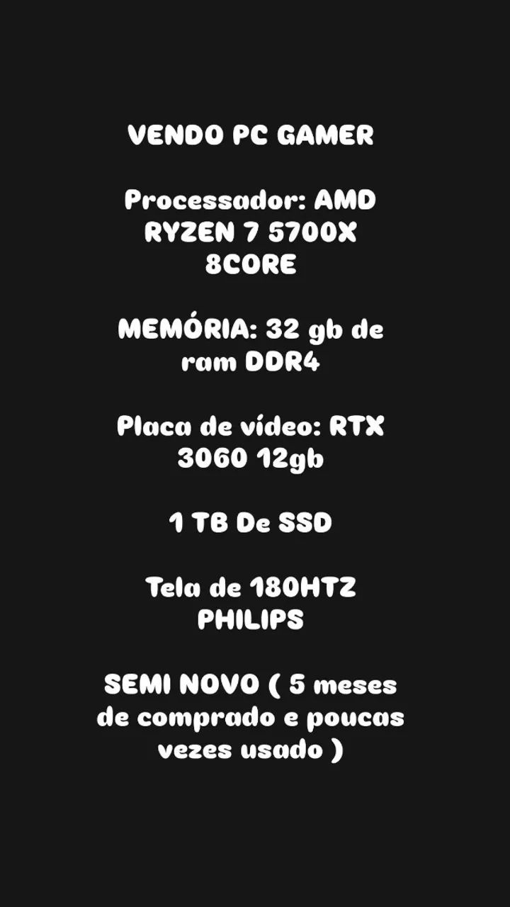 Vendo PC GAMER QUASE NOVO - Foto 2
