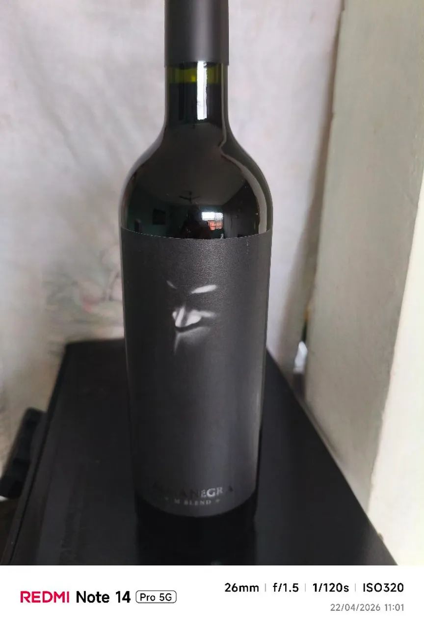 Vinho argentino alma negra 