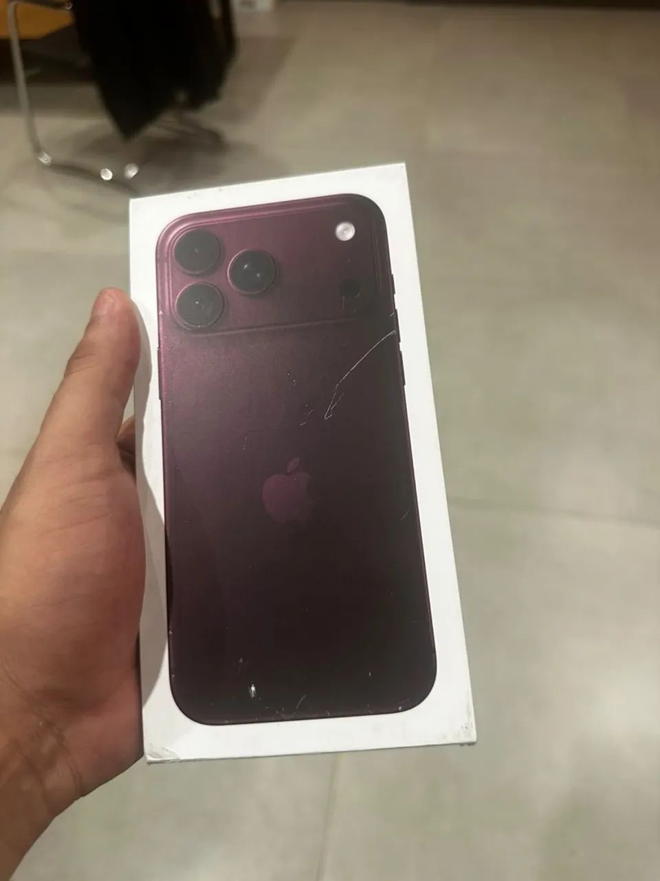 iPhone 18 pro Max 256gb Bordo
