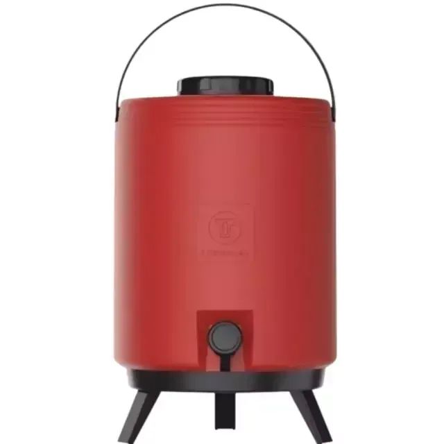 Botijão Térmico 12L Vermelho Maxitermo Termolar