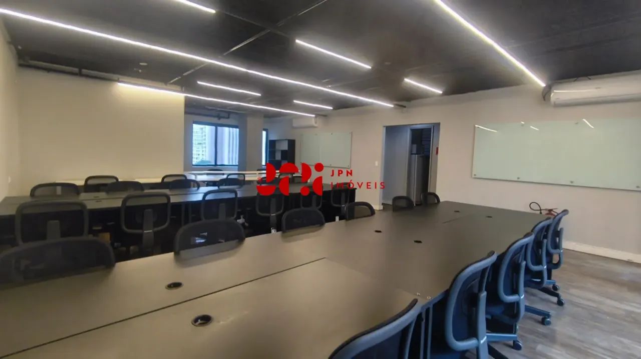 Sala comercial na Berrini - 89m², mobiliada, 02 banheiros, 04 vagas. - Foto 3