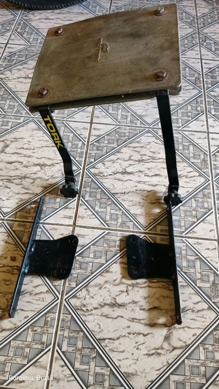 Suporte para baú moto  - Foto 2