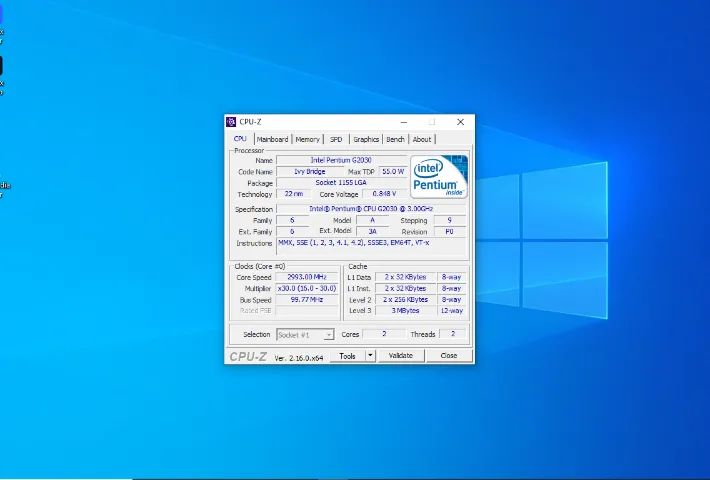 Processador Pentiun G2030, LGA 1155. - Foto 3