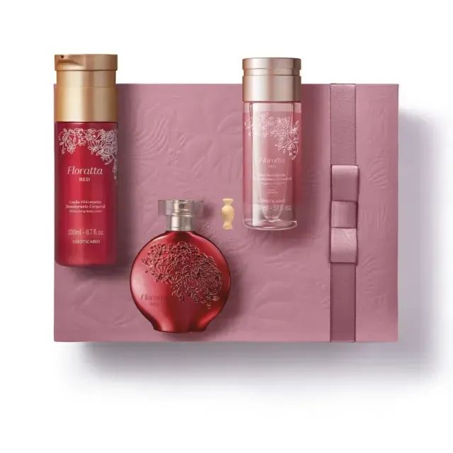 Kit Presente Floratta Red (4 itens) - Foto 2