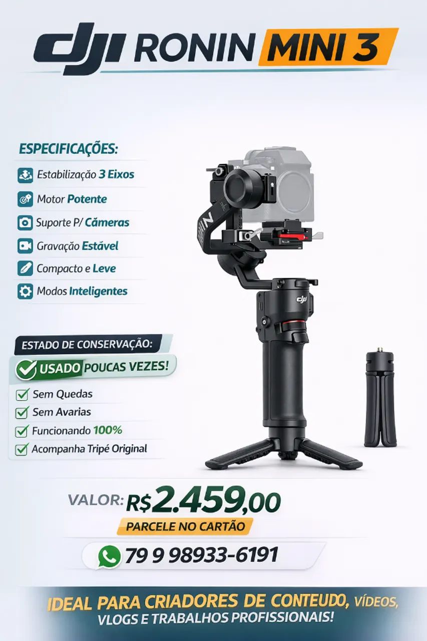 Estabilizador DJI Ronin Mini 3