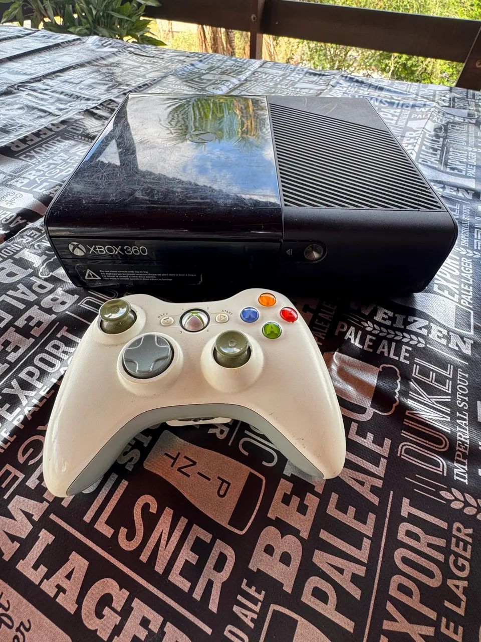 XBOX 360 SUPER SLIM FUNCIONANDO PERFEITAMENTE(ENVIO OLX PAY)