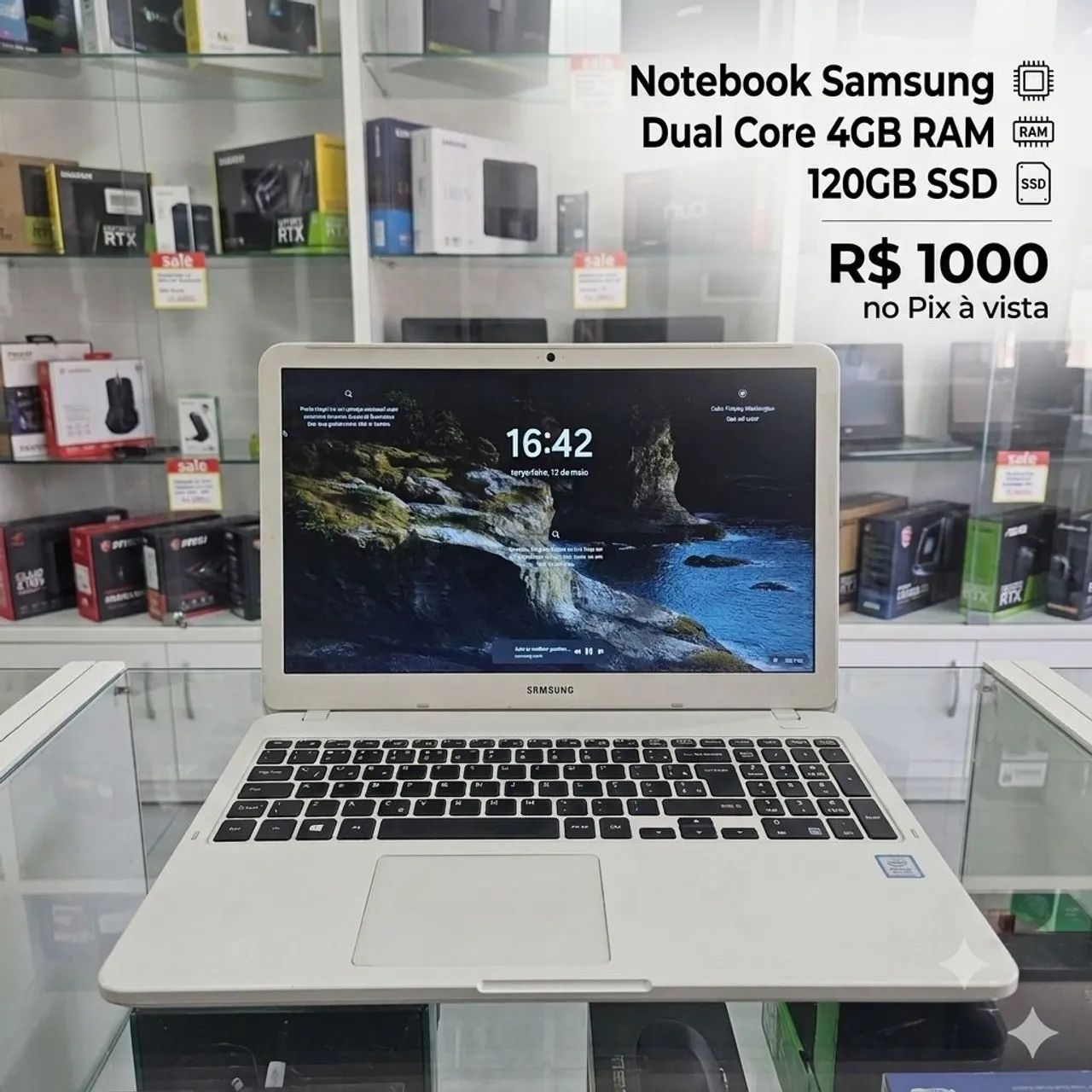 Notebook Samsung Dual Core