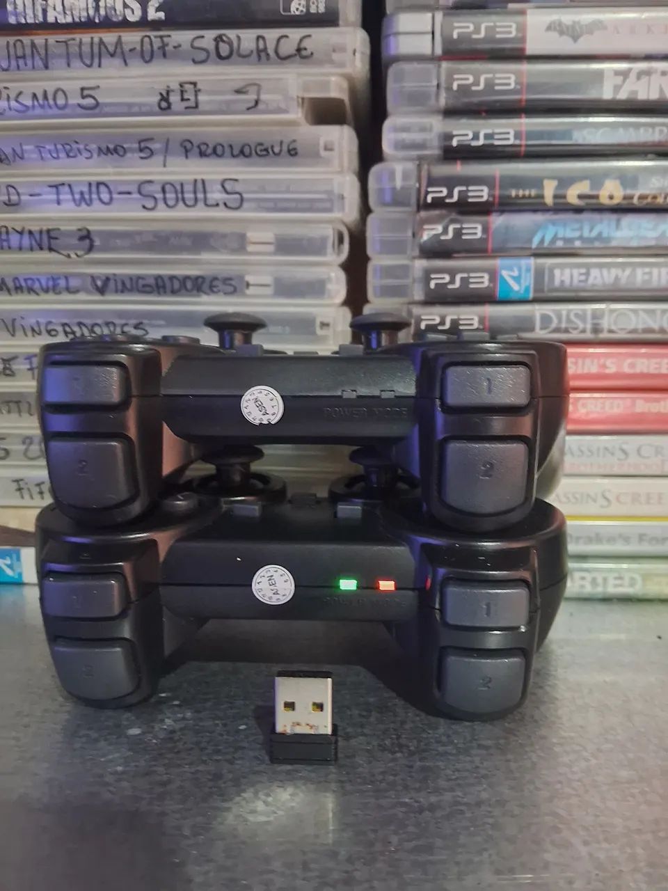 Kit 2 controles Bluetooth usados para PC/Notebook.  - Foto 3