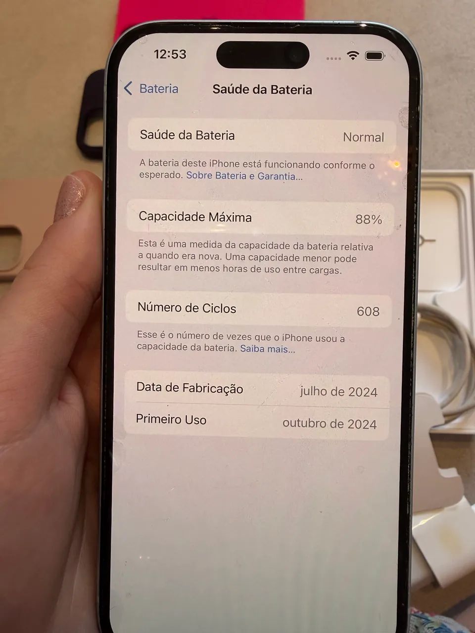 iPhone 15 - 128 gb - 88% de bateria  - Foto 5