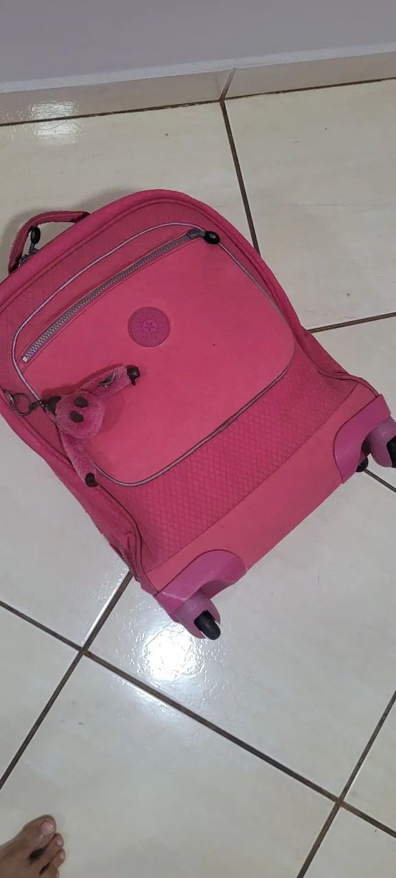 Mochila kipling rosa  - Foto 5