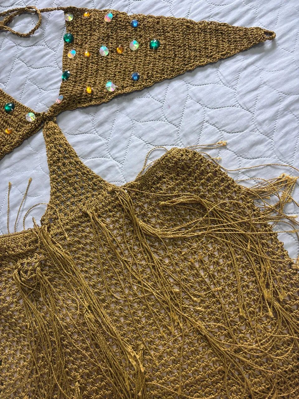 Vestido crochê 