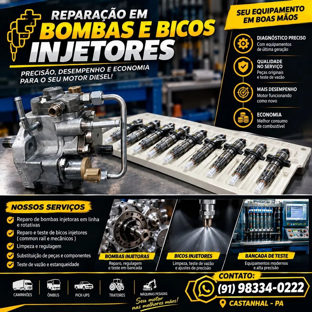 Manutenção preventiva e corretiva