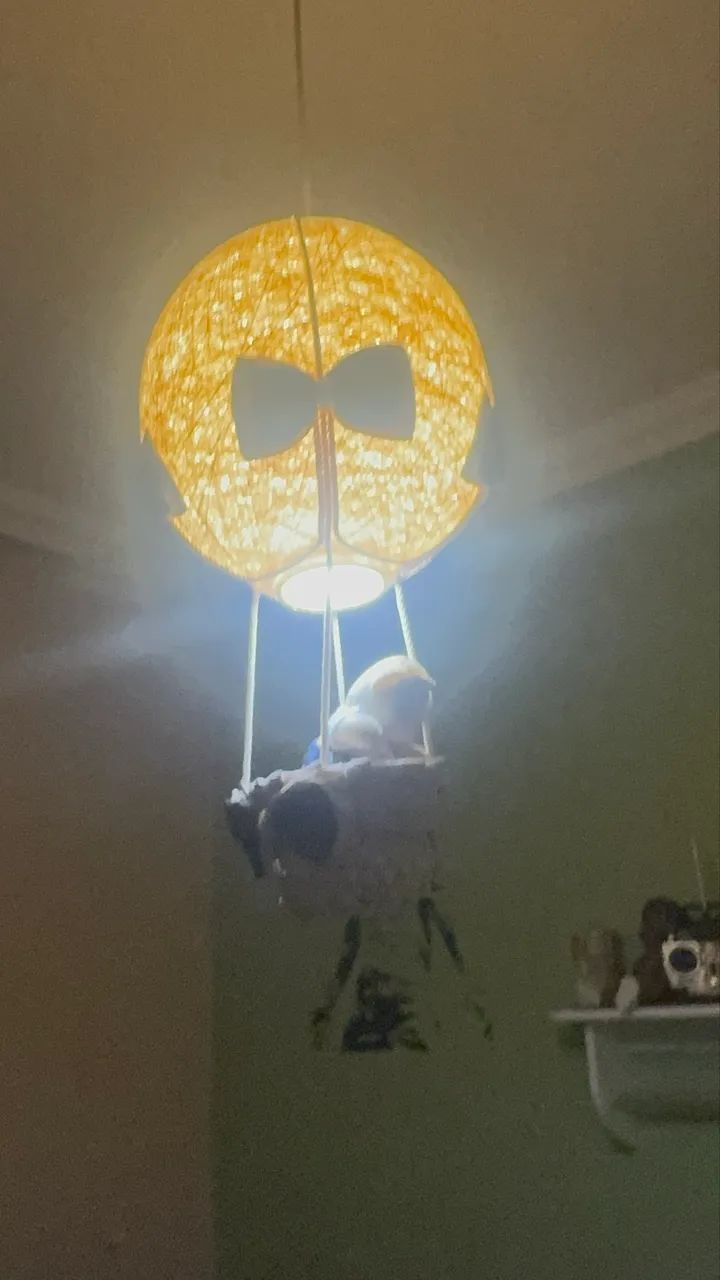 Lustre e trio de ursinhos quarto bebê  - Foto 2