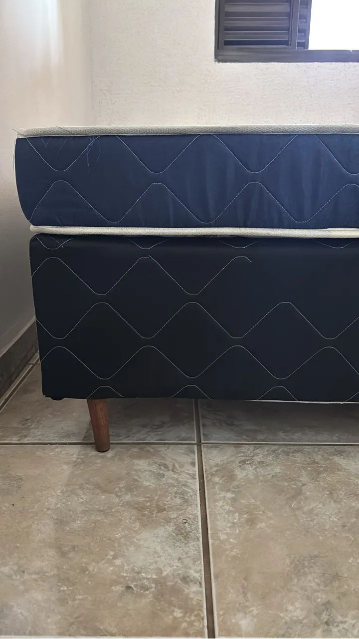Cama Casal BOX com Colchao - Foto 3