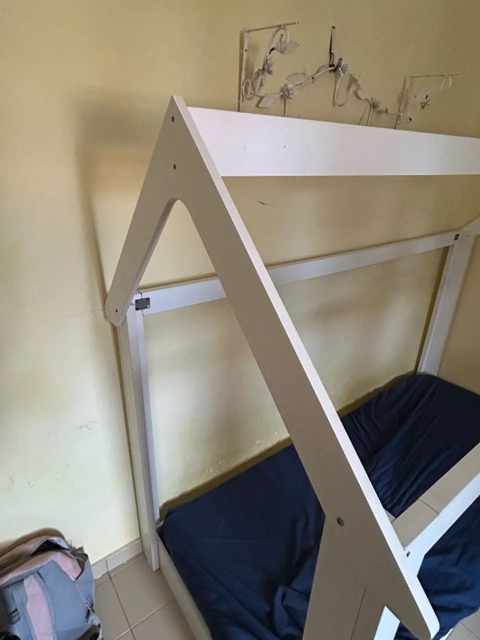Cama estilo casinha branca  - Foto 4