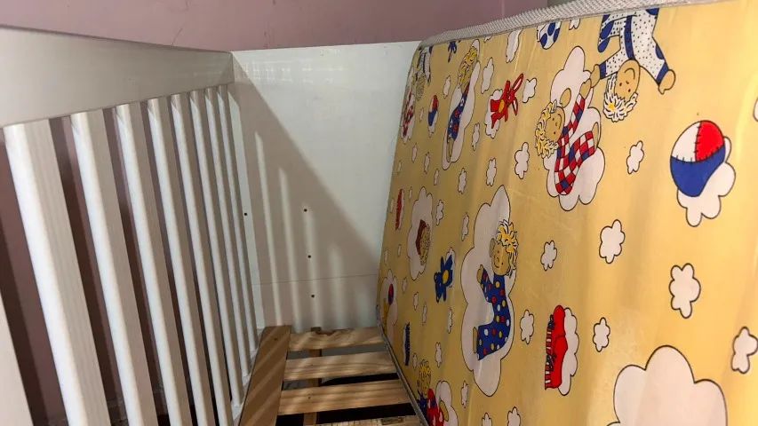 Berço Infantil + colchão 
