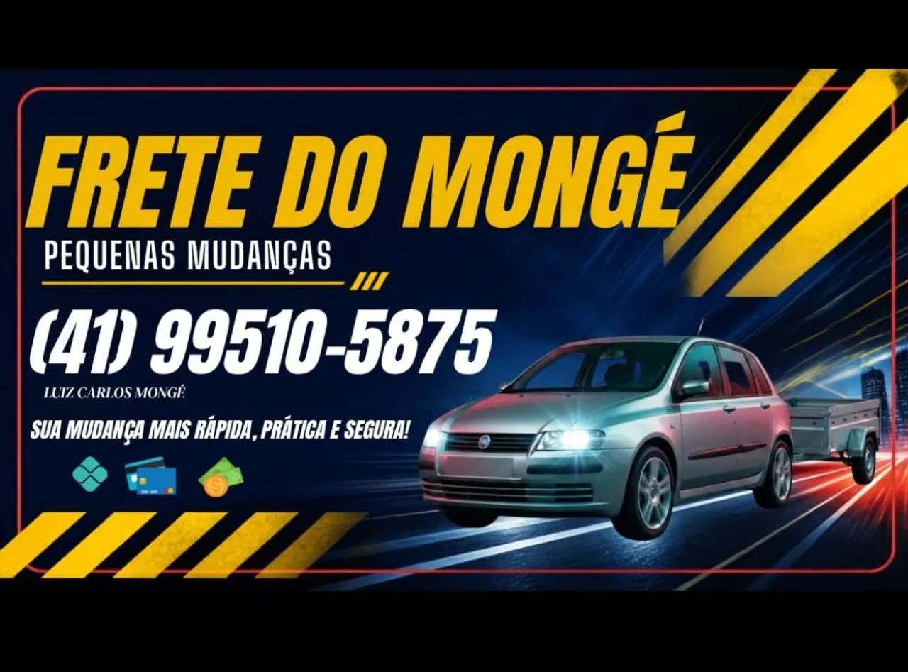 carreto mais barato de Curitiba 