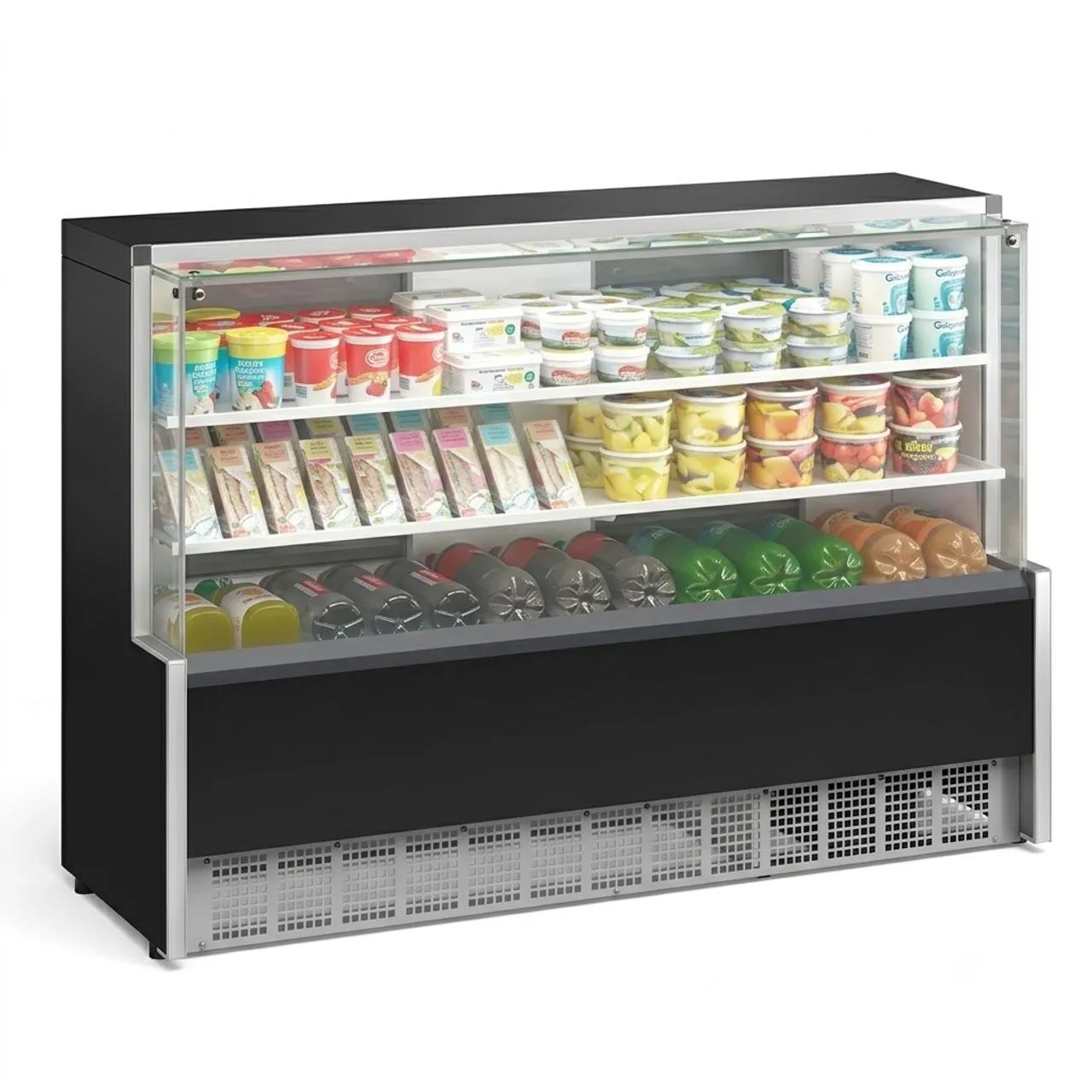 Vitrine Refrigerada Gelopar Linha Aurora GPDA-175R - 1,75 m
