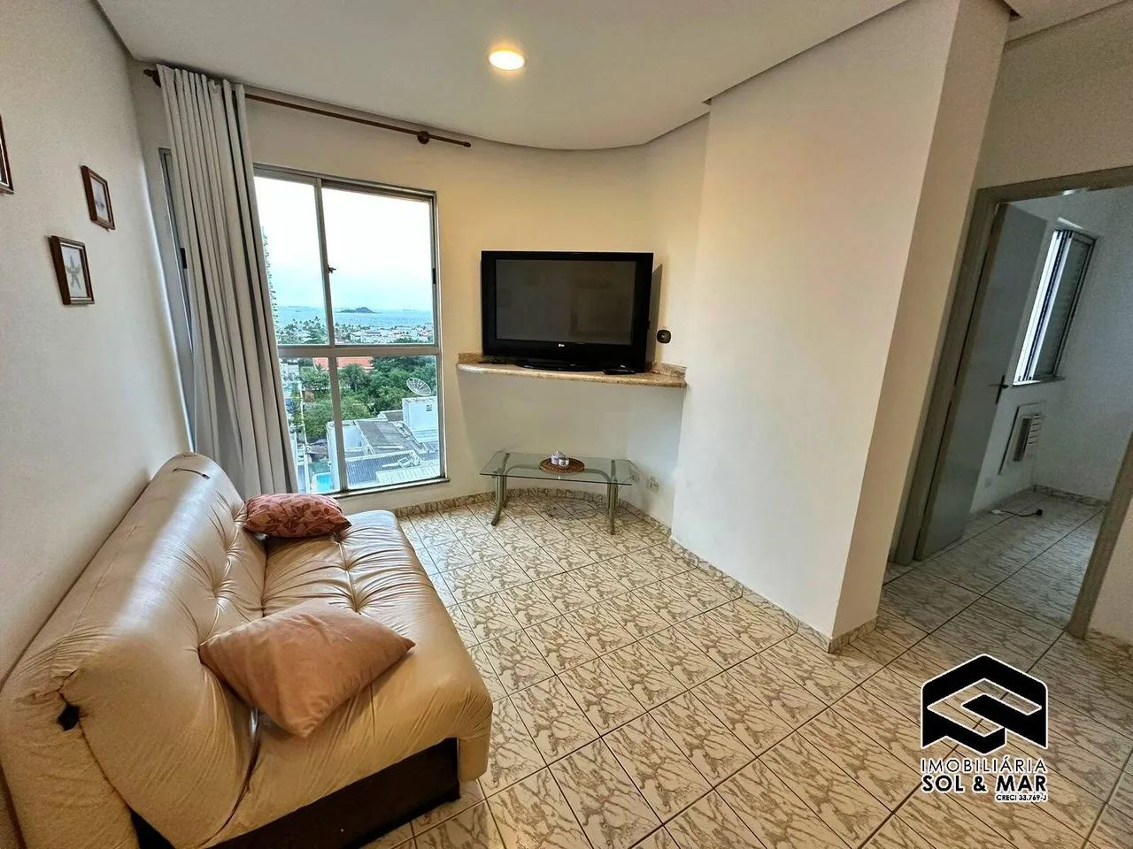 AMPLO DORMITÓRIO, COM LAZER E VISTA AO MAR! - Foto 3