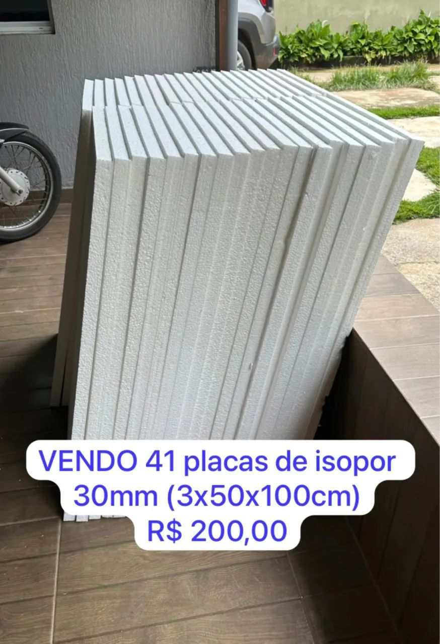 PLACAS DE ISOPOR