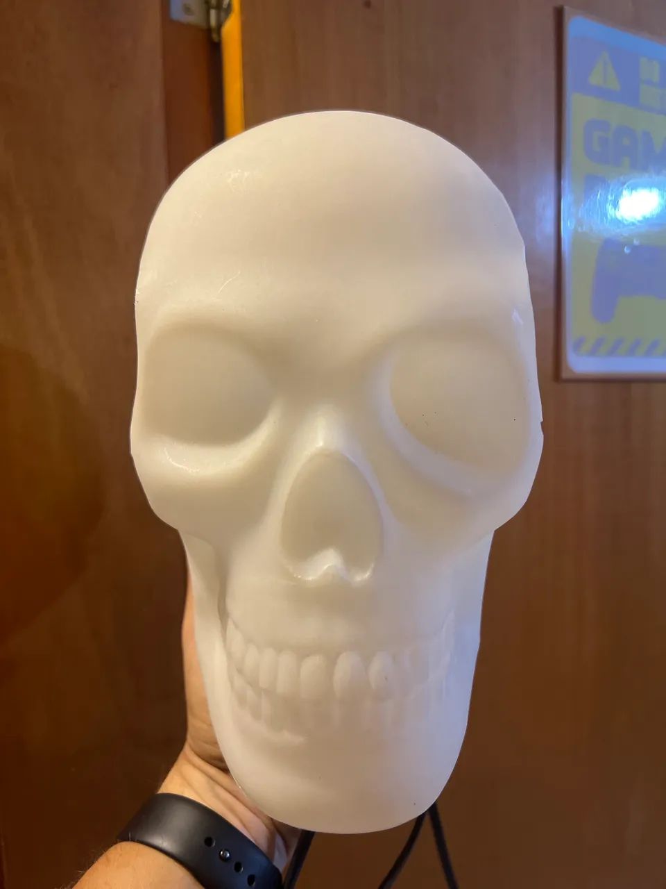 Luminaria de mesa skull - Foto 2