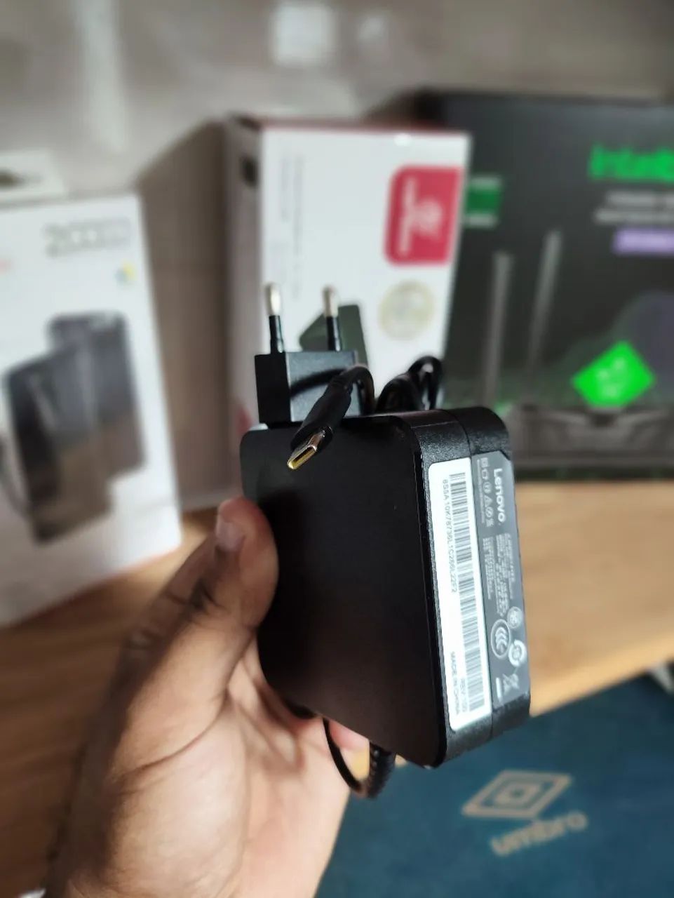 Carregador para Notebook Lenovo USB-c 