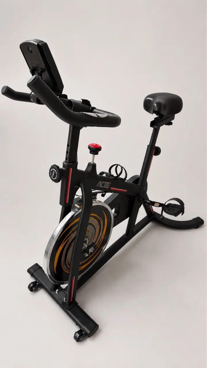 Bicicleta Ergométrica Spinning Semi Nova Exercício Casa