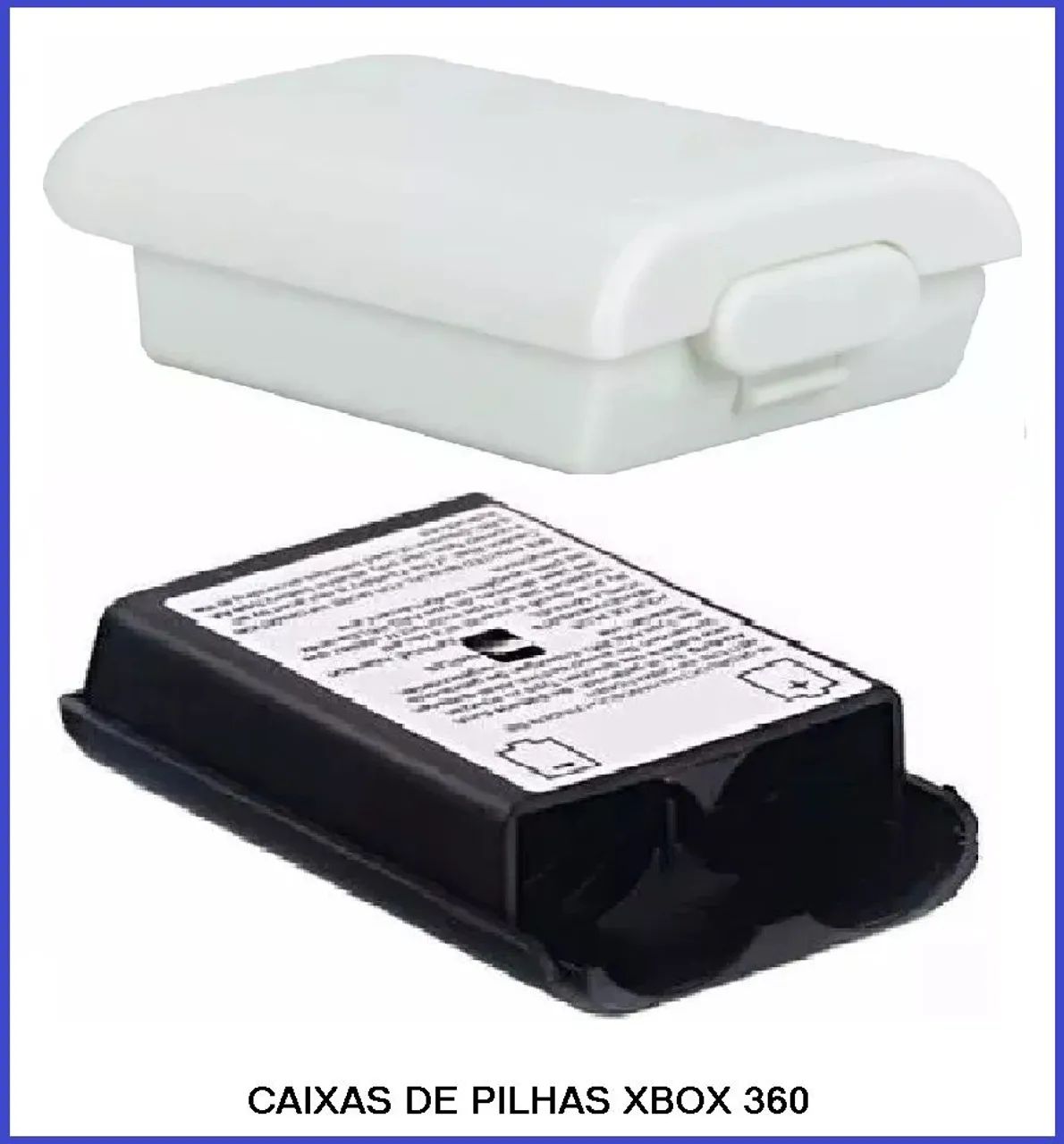 Caixa de Pilhas controle Xbox 360