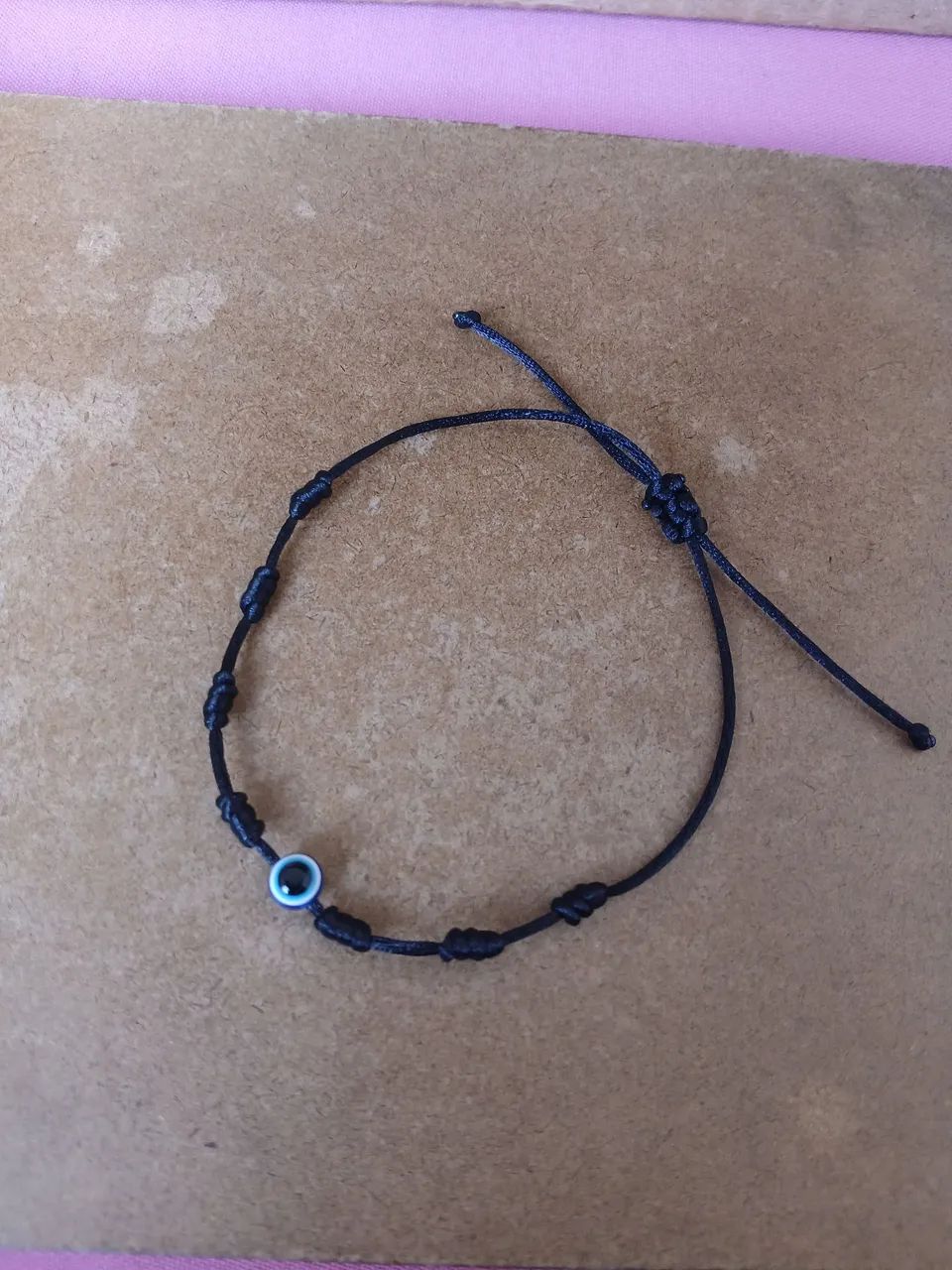 Pulseira olho grego preta - Foto 2