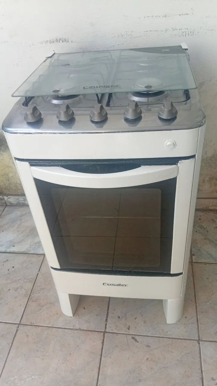 Fogão funcionando tudo certinho