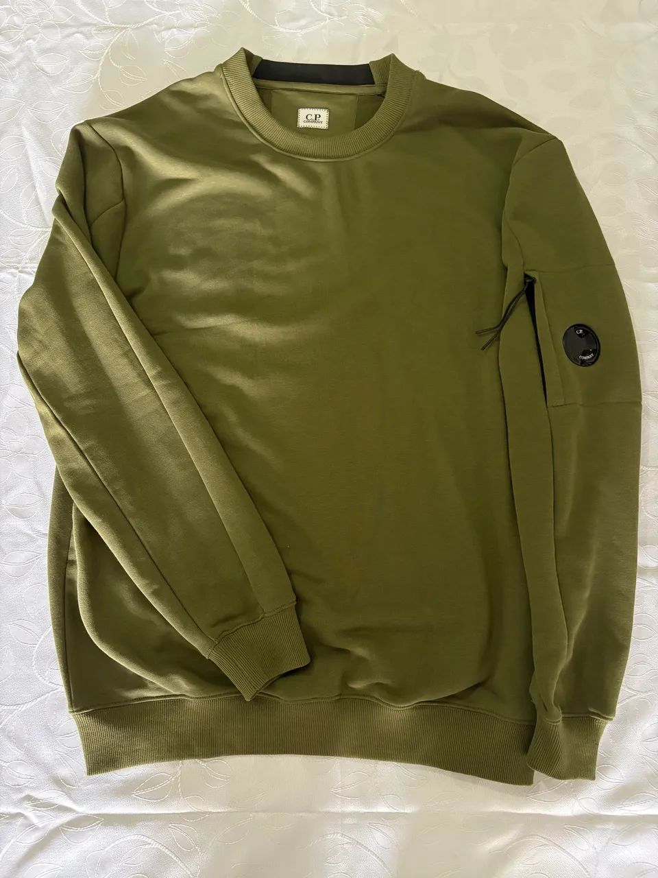 Moletom CP Company Crewneck Sweatshirt Verde