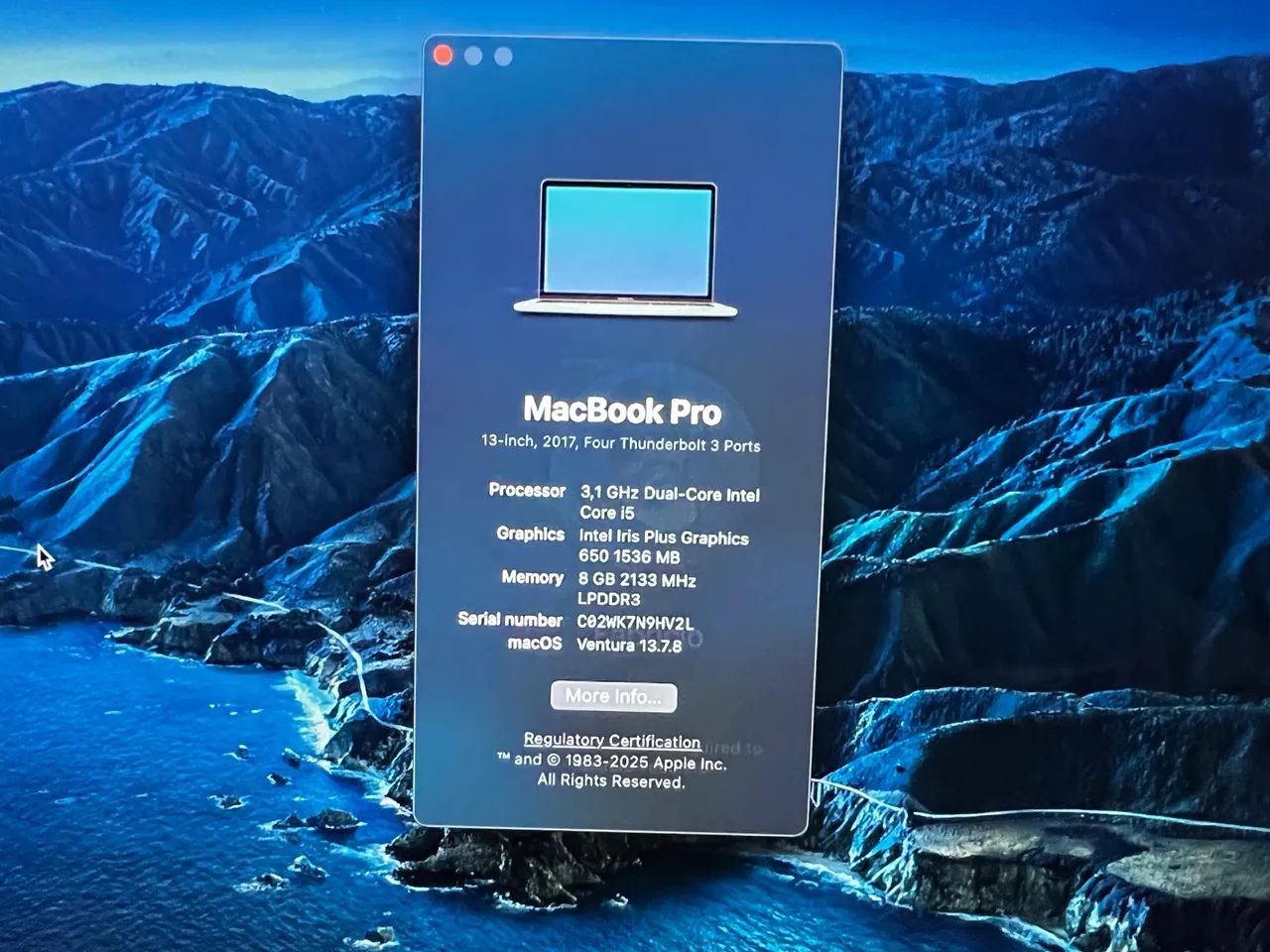 MacBook Pro 2017 - Foto 2